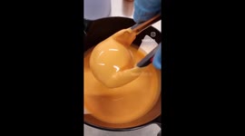 Watch how this scotch egg-themed gelato is made