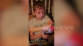 Grandfather sends videos of him singing from his care home to his autistic grandson - to help him fall asleep