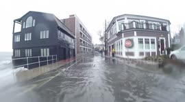 Watching the Wave Watchers in Coastal Massachusetts During Winter Storm Elliot