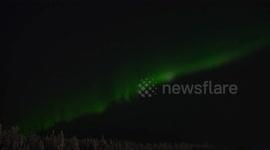 Northern Lights in Anchorage, AK, USA