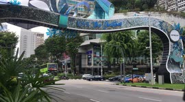 Christmas Scenes Ahead Of Holidays In Singapore