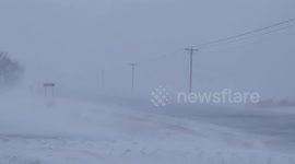 Winter Storm Elliot intensified into bomb cyclone bringing blizzard conditions to Midwest