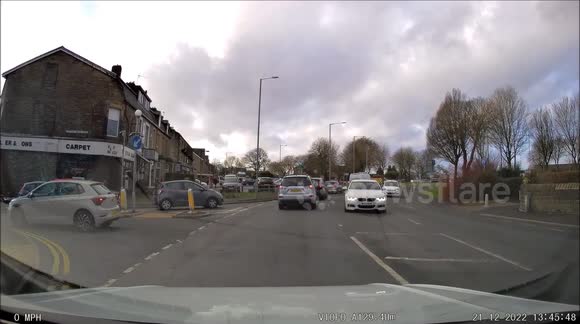 not to drive like a idiot in front of the police. thinking you can beat the traffic.