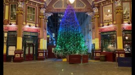 Leadenhall Market Christmas Tree