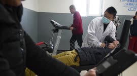 Elderly Care for The Disabled At Nursing Home In Zhangjiakou, China