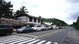 Thousands stranded in Matnog, Philippines due Northeast Monsoon in Luzon
