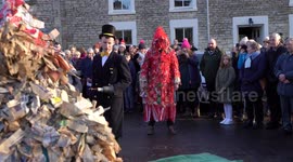 'The Marshfield Mummers' traditional Christmas play returns to Gloucestershire after being cancelled due to COVID
