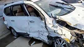 Motorist drowns and dies after getting bumped into drain by ambulance