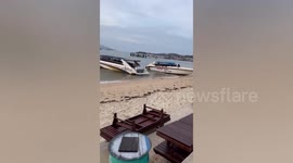 USS-ARSE! Russian tourist sparks outrage jogging naked along beach on Thai island