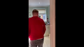 Woman in tears after being proposed to on Christmas morning in front of her family