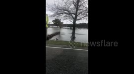 US: King Tides Cause Flooding In Washington’s Coastal Areas