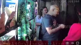 Tourists caught on video 'stealing jar of cannabis' from shop in Thailand