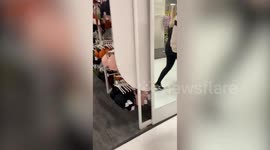 Buffalo shoppers forced to camp inside supermarket over Christmas weekend after city slammed by heavy snowfall