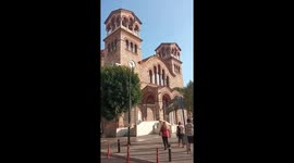 Bells of St.Nickolas Orthodox church, Athens, Greece