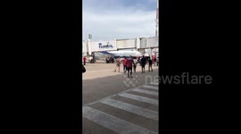 Bolivian protesters storm airport runway to prevent transfer of arrested opposition leader