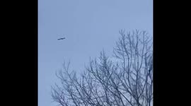 Rockets fly over Kyiv region as Russia launches massive missile attack