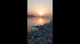 River indus sunset