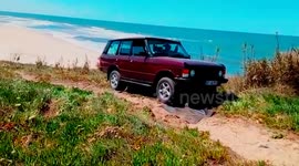 I usually walk at the beach and take some garbage when's possible.