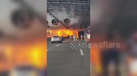 Deadly fire breaks out inside highway tunnel in South Korea