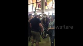 Bolivia: Chaos At Viru Viru Airport As Protesters Try To Prevent Transfer Of Arrested Opposition Leader 2