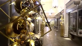 Christmas sparkle of Princes Arcade on Piccadilly in central London