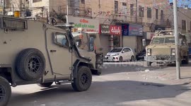 Israeli forces clash with Palestinians during house raid in the West Bank