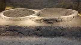 Subway Ancient Well in Xi an, China