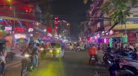New Year's Eve celebrations in Phnom Penh, Cambodia
