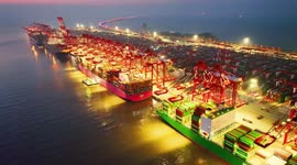 SIPG Yangshan Phase IV Automated Terminal in Shanghai, China
