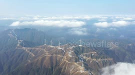 Wind Power Generation In Qiandongnan, China