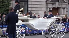 London New Year Day Parade 2023 hits Pall Mall with horse-drawn carriages
