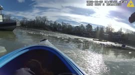 Kayakers save lone pilot from icy creek after plane crash Maryland