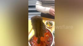 Customer shocked after finding cloth in their food from Chinese takeaway
