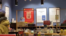 Prince Harry’s book Spare on preorder sale at London's Waterstones