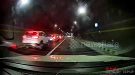 Dozens of cars involved in major pile-up in Chinese tunnel