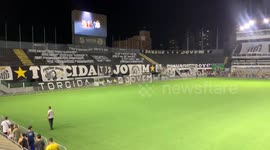 People keep coming to see Pele lying in state in Vila Belmiro, Santos (SP), Brazil