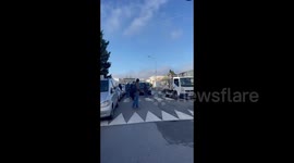 Funerals of the three Kurdish killed in Paris are held in Villiers-le-Bel, France
