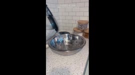 Viral couch cleaning hack using a saucepan lid