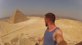 EDT Is this the world's first GoPro-filmed pyramid climb?