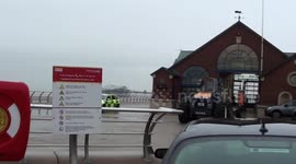 Search for missing aircraft off the coast of Blackpool, UK