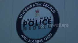 Blackpool missing plane: Underwater Search and Marine unit arrivals