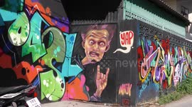 Graffiti in Thailand