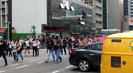 EDT - Students Protest in São Paulo