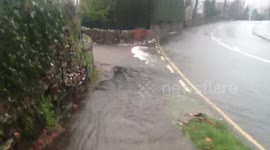 Intense flooding in Grasmere during Storm Desmond