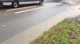 Flooding near Grasmere during Storm Desmond