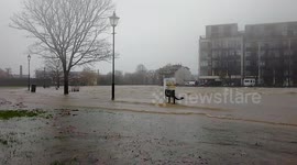 Storm Desmond Batters Kendal Cumbria