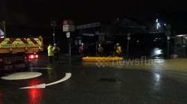 Flood Water causing havoc in Kendal Cumbria