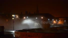Storm Desmond batters Ayrshire Coast
