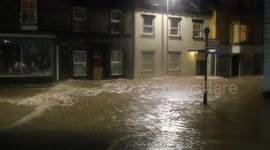 Severe flooding in  Kendal Cumbria