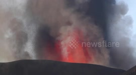 New volcanic eruption from the Voragine of Mount Etna